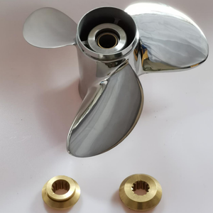 Cánh Quạt Hệ Thống Mathed Cho TOHATSU & NISSAN Thép Không Gỉ 35-50HP 12X13/14 Pitch Phía Ngoài Cánh Quạt Cánh Quạt Biển - Product Image 4