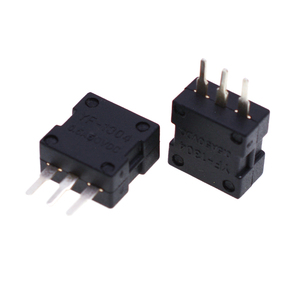 1212-223DH <span class=keywords><strong>3</strong></span>-Pin Edge Plug-In Auto-Locking On-Off botão interruptor para lanterna, componentes eletrônicos Atuador de pino reto - Product Image 3