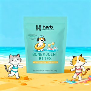 Complément articulaire OEM ODM pour chiens et chats - Soulagement des douleurs articulaires - Glucosamine, chondroïtine, curcuma - Friandises à mâcher molles - Product Image 4