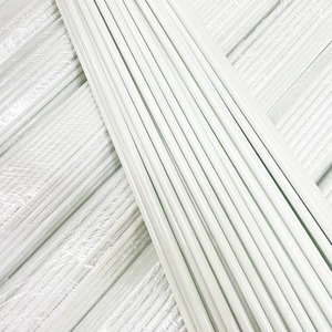 Cường độ cao gfrp linh hoạt sợi thủy tinh lều cực cây cổ phần FRP pultrusion thanh rắn - Product Image 6