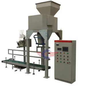 Semi automatic firewood bag filling packing machine