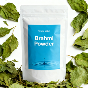 Customized Private Label 100g/Bag Bacopa Monnieri Extract <strong>Powder</strong> <strong>Brahmi</strong> <strong>Powder</strong> - Product Image 3