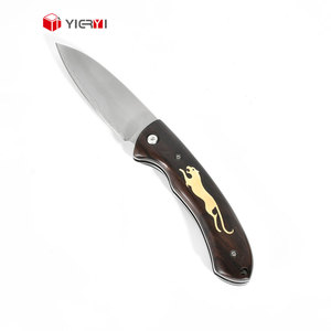 Yangjiang, venta al por mayor, precio barato, cuchillos 3Cr13, uso diario, cuchillo <span class=keywords><strong>de</strong></span> bolsillo para acampar, supervivencia al aire libre, cuchillo plegable con mango <span class=keywords><strong>de</strong></span> madera - Product Image 3