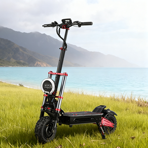 USA Warehouse 11 Inch Off Road Boyueda S5 E Scooter 60V 38Ah Dual Motor Foldable 80-110KM Range Scooter for Adult - Product Image 1