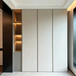 Armoire pleine hauteur du sol au <span class=keywords><strong>plafond</strong></span>, armoire de chambre personnalisée écologique - Product Image 3