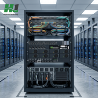 Disjoncteur miniature 1U 3U MCB 1P 6kA 10kA pour unité de distribution d'énergie, système d'alimentation hybride, station de base télécom 5G