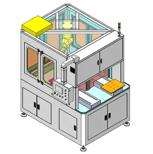 Máquina desbarbadora por chorro de agua después del procesamiento de CNC para eliminar las rebabas limpieza automática de la superficie de eliminación de rebabas