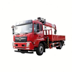 Camión de Transporte Dongfeng D3V 4*2 Equipado con Grúa de Brazo Recto Changxing de 10 Toneladas, Excelente Rendimiento de Elevación de Carga Pesada - Product Image 1