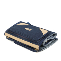 Sac de transport pliable pour animaux de compagnie, grand espace, en maille ventilée, pour chat, à porter à la main ou à l'épaule, idéal pour les sorties en extérieur