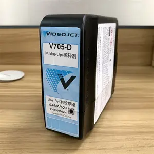 잉크젯 프린터 videojet V410D 를 위한 본래 인쇄 잉크는 videojet V705-D 용매를 위해 구성합니다