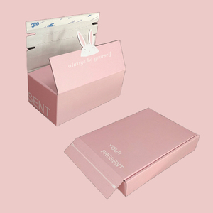 Boîtes d'expédition personnalisées pour cils cosmétiques Boîtes d'étiquettes plates en carton papier d'art mat pour cadeaux de crème pour le visage Shampooing Soins de la peau - Product Image 3