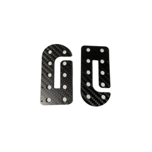 Piezas de Fibra de Carbono Cortadas con Láser, 6 mm de Espesor, Alta Precisión para Componentes de Equipos - Product Image 1