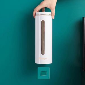Light Luxury Disposable Cup Remover Wall-Mounted Dust-Proof Holder Eco-Friendly Tools Paper Storage Automatic Drop Water Cup - Product Image 3