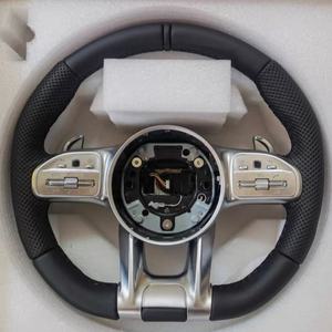 Volante de cuero personalizado para Mercedes-Benz E S C <span class=keywords><strong>G</strong></span>-Class W205 W204 W207 W218 W212 elegante - Product Image 1