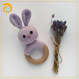 Animale crochet giocattoli <span class=keywords><strong>amigurumi</strong></span> rattle dentizione - Product Image 5