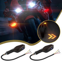 Lampu Sein Motor Mode Proyeksi Warna Lampu Indikator Kedip Berurutan Lampu Running