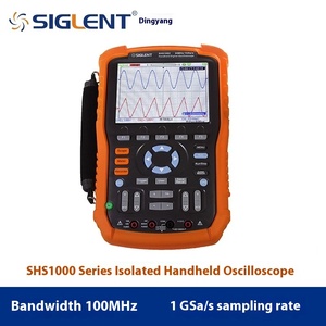 Oscilloscope portable à double canal Siglent série SHS1000X, instrument de mesure électronique à bande passante de 200 MHz, SHS1202X - Product Image 2