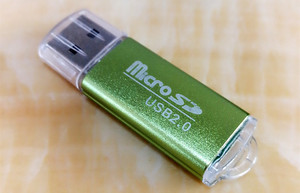 Tốc độ cao TF Đầu Đọc thẻ USB 2.0 với nắp Bộ chuyển đổi Bộ nhớ trình điều khiển-miễn phí hai mặt PCB Đầu đọc thẻ LIANGCAI-II nhà máy trực tiếp - Product Image 2