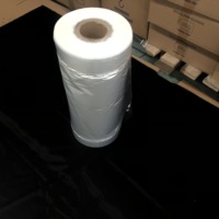 Rouleaux d'emballage personnalisés pour vêtements de blanchisserie, sacs transparents en plastique LDPE pour armoire et nettoyeur à sec, sacs écologiques sur mesure