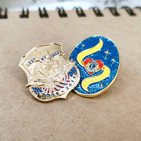 Logo personnalisé dessin animé conception métal émail broche Cutie broches magnétiques durables