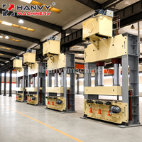 Presse hydraulique automatique robuste 500T 5000KN pour le travail du bois, le placage et la fabrication de panneaux en contreplaqué