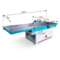 Vente chaude Raboteuse de surface en bois Mb508 Machine à raboter le bois avec fraise en spirale Machine à scie à panneaux