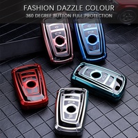 Étui de clé de voiture sans clé en TPU Amazon Mecha pour BM pour 520 525 18i 320i 1 3 5 7 Series X3 M3 M5 Étui de clé de voiture Porte-clé de voiture