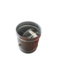 ZT-01 Volet coupe-feu fusible simple en acier inoxydable à 70 degrés, design moderne, fermeture automatique, signalisation, anticorrosion, pour plafond