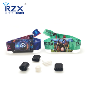 Quản lý sự kiện dùng một lần 13.56MHz Polyester dây đeo cổ tay RFID thẻ chìa khóa <span class=keywords><strong>tag</strong></span> lĩnh vực y tế/doanh nghiệp tham dự - Product Image 6