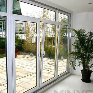 דלת זכוכית זכוכית חיצונית דלת זכוכית כפולה דלת מזוגגת דלת אטימה טובה - Product Image 6