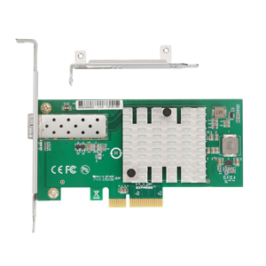 Iocrest ชิปเซ็ต82599รองรับ PCIe X8 SFP 10G พอร์ตหนึ่ง X520 DA1พอร์ตภายในการ์ดอะแดปเตอร์เครือข่ายออปติคอลแบบมีสาย8259 - Product Image 1