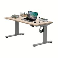 Nouvelle table électrique réglable en hauteur 2026 à double moteur pour bureau et domicile, cadre de bureau assis-debout électronique pour ordinateur