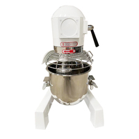 Mini mélangeur industriel 10L CE Mélangeur alimentaire planétaire avec arrêt de sécurité et filet de bol avec entraînement par chaîne Acier inoxydable Meilleure qualité