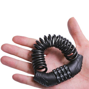 Mini-cadenas portable antivol pour casque de moto JXT à code, idéal pour la protection des casques de vélo de montagne et de moto sur autoroute - Product Image 1