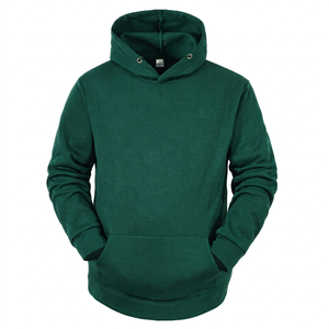 Sudadera con capucha personalizada para hombre, de algodón 100%, con bordado o estampado pesado, 450 gsm, color blanco - Product Image 1