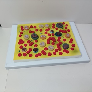 École de médecine enseignement des plaquettes sanguines humaines anatomiques en PVC système circulatoire affichage de la recherche modèle de cellule sanguine humaine agrandie - Product Image 6