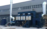 Équipement de traitement des gaz de combustion par oxydation catalytique régénérative RCO pour les COV, machine de combustion catalytique pour l'industrie de la peinture
