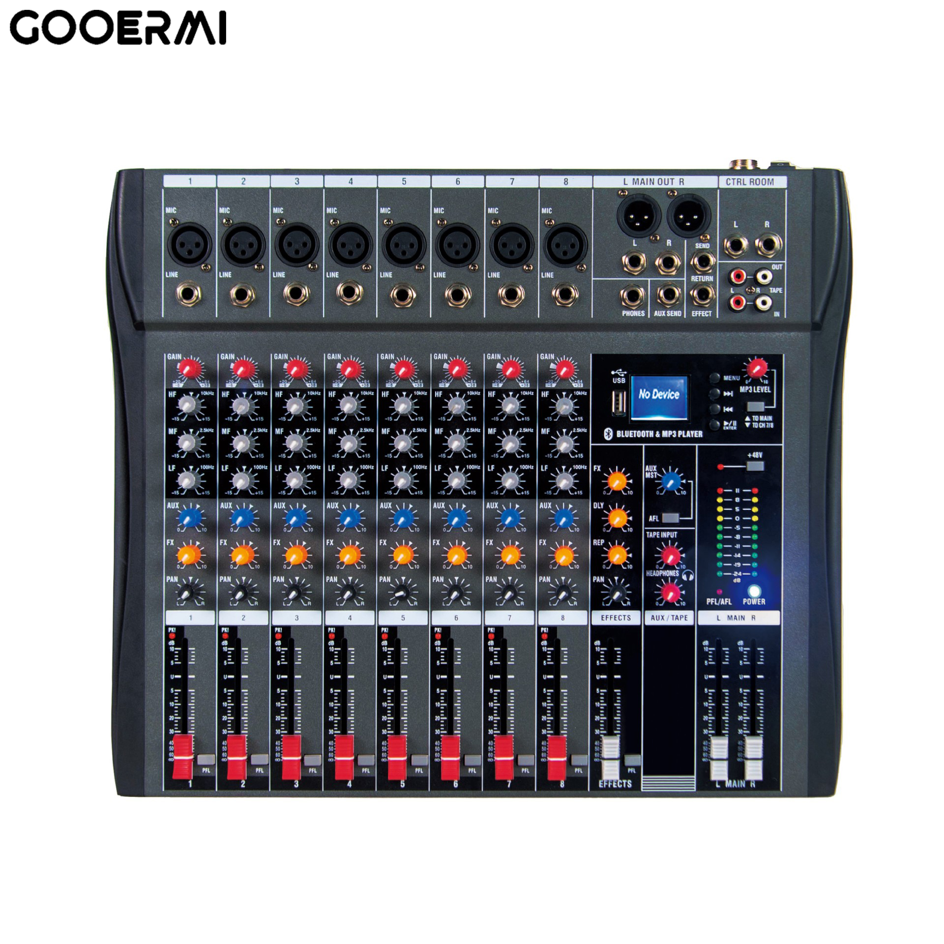 BEHRINGER / 5CH DJミキサー DJX900USB - YouTube