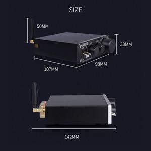 Amplificador de potencia de Audio BT XL01, amplificador de potencia Digital HiFi de 2,1 canales, sonido estéreo inalámbrico portátil - Product Image 3