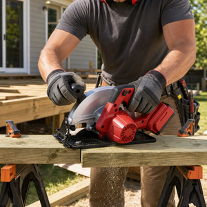 Milwaukee 18V Bürstenlose Akku-Kreissäge Elektrowerkzeug für Holzschnitt Professionelles Milwaukee-Werkzeug - Product Image 6