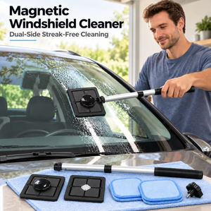 Nuevo Kit de Limpieza de Vidrios para Auto Portátil y Moderno, Sin Rayas, con Garantía de 3 Años - Product Image 1