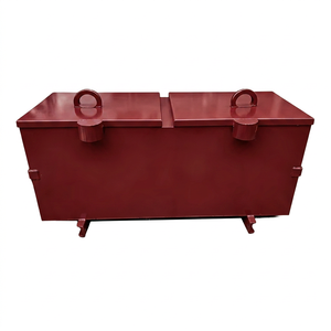Cajas de Herramientas Resistentes de Doble Puerta KWONGYIP JB-285, Placa de Hierro de 5 mm, 10 #   Diseño Ergonómico de Acero Canalizado para Almacenamiento en Sitio de Construcción - Product Image 1