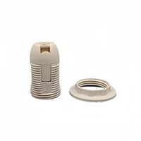 Douille de lampe E12 entièrement en plastique 27,8*55,6 mm sans fil, support de lampe, douille ACC-E12