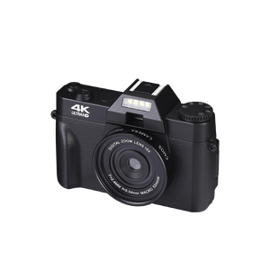 Máy quay video zoom 18X tùy chỉnh, máy ảnh selfie kỹ thuật số chuyên nghiệp, chụp tức thì 4K 48 megapixel, tích hợp cảm biến CMOS HD, giá rẻ, hỗ trợ thẻ nhớ SD - Product Image 2