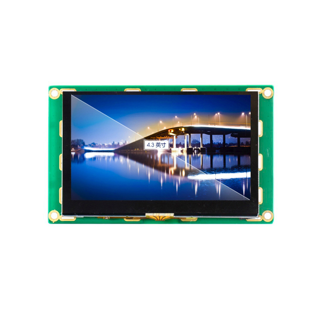 ZLG TFT-4.3 Features A 4.3-inch Tft True-color Lcd Screen And A Four-line Resistive Touch Screen