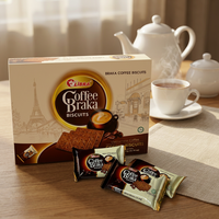 Galleta de Café Robusta 100% Natural, 360g, Snacks Energéticos para Venta al Por Mayor, OEM, ODM y Oferta de Muestra Gratuita