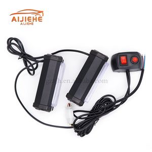 12V 36W araba <span class=keywords><strong>LED</strong></span> uyarı çakarlı lamba 3000LM otomatik gündüz çalışan uyarı acil durum ışığı otomobil/suv/kamyon - Product Image 4