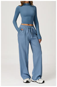 Sudaderas de Manga Larga <span class=keywords><strong>para</strong></span> Mujer, Conjuntos Deportivos con Logotipo Personalizado OEM, Ropa de Gimnasio <span class=keywords><strong>para</strong></span> Mujer, Conjuntos de <span class=keywords><strong>Yoga</strong></span> con Logotipo Personalizado - Product Image 6