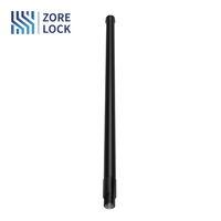 Antenne omnidirectionnelle en fibre de verre Zorelock à gain élevé 2,5 dBi, surface mate, système de brouillage de drones avec polarisation verticale