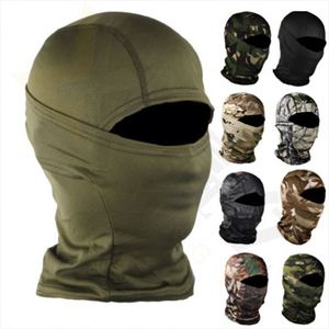 Customizable Logo Knitted Adult With 3-Hole Full Face Ski Mask Balaclava for Outdoor Skiing Beach Sports Party Hat - Product Image 1